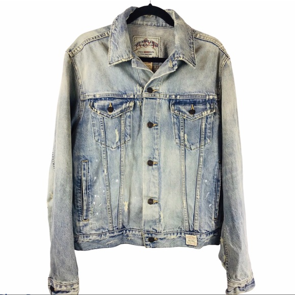 Abercrombie & Fitch Other - 💙 ABERCROMBIE & FITCH Distressed Denim Jacket